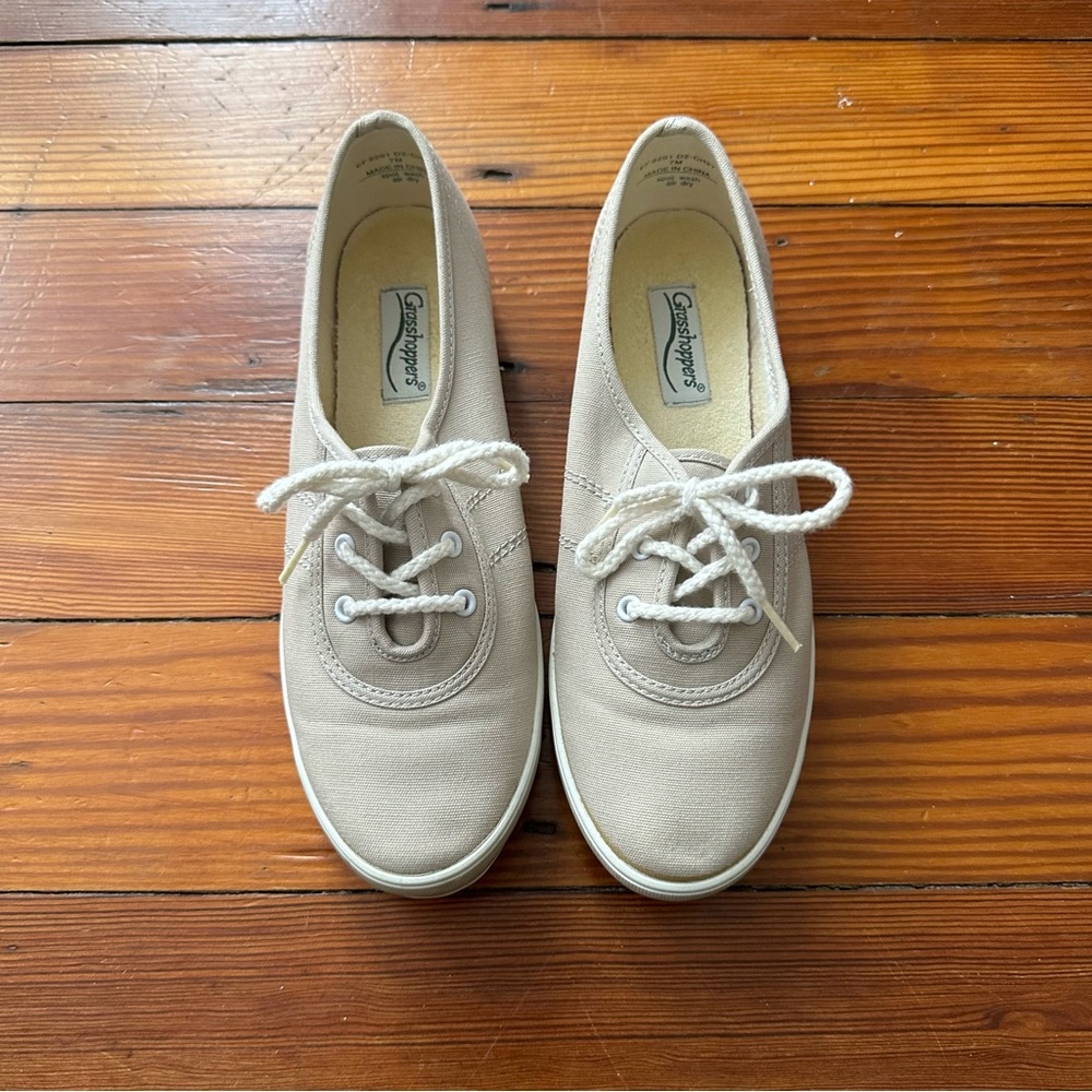 Vintage Grasshoppers Skiff Stone casual lifestyle sneaker w original box 7 M